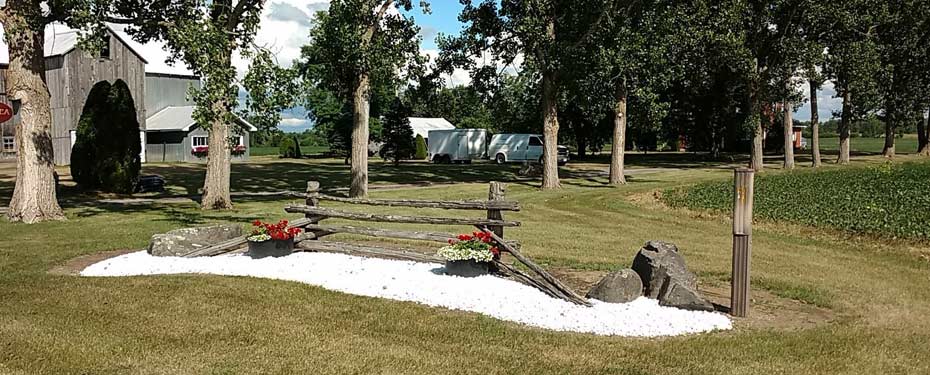 Photo of client's property